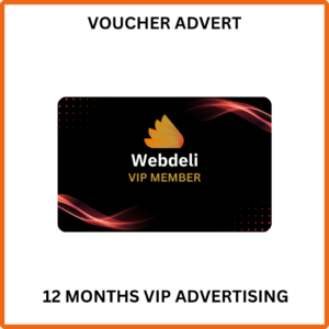 Webdeli Local 12 Months Voucher Advertisement