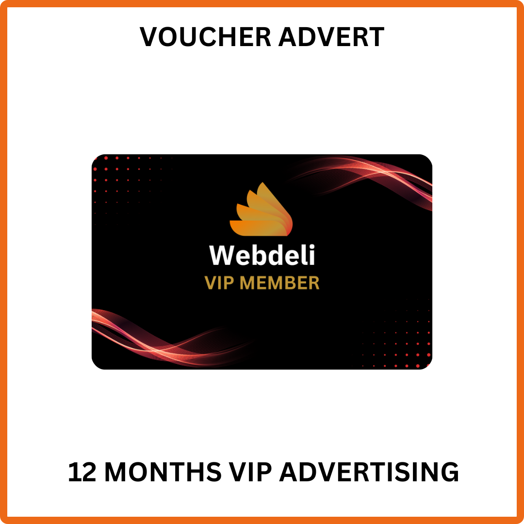 Webdeli Local 12 Months Voucher Advertisement